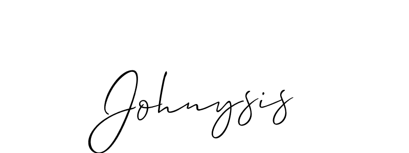 This is the best signature style for the Johnysis name. Also you like these signature font (Allison_Script). Mix name signature. Johnysis signature style 2 images and pictures png