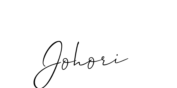 How to Draw Johori signature style? Allison_Script is a latest design signature styles for name Johori. Johori signature style 2 images and pictures png