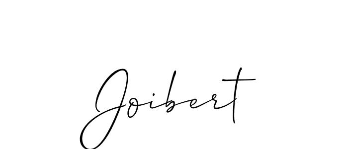 It looks lik you need a new signature style for name Joibert. Design unique handwritten (Allison_Script) signature with our free signature maker in just a few clicks. Joibert signature style 2 images and pictures png