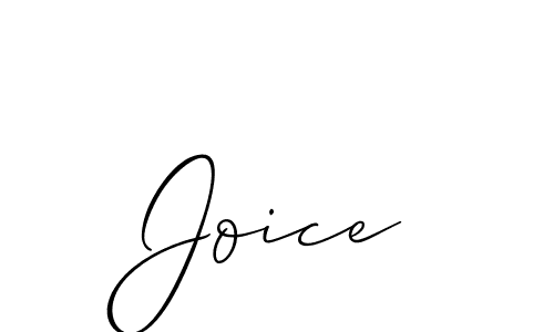 Allison_Script is a professional signature style that is perfect for those who want to add a touch of class to their signature. It is also a great choice for those who want to make their signature more unique. Get Joice name to fancy signature for free. Joice signature style 2 images and pictures png