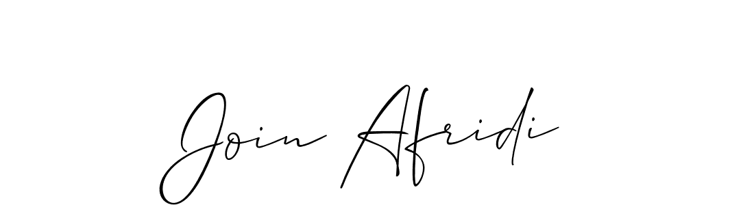 It looks lik you need a new signature style for name Join Afridi. Design unique handwritten (Allison_Script) signature with our free signature maker in just a few clicks. Join Afridi signature style 2 images and pictures png