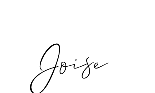 The best way (Allison_Script) to make a short signature is to pick only two or three words in your name. The name Joise include a total of six letters. For converting this name. Joise signature style 2 images and pictures png