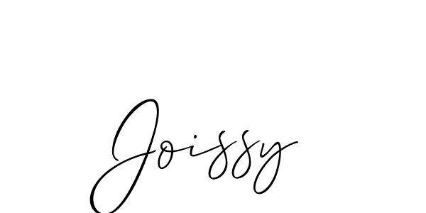 You should practise on your own different ways (Allison_Script) to write your name (Joissy) in signature. don't let someone else do it for you. Joissy signature style 2 images and pictures png