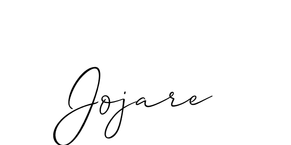 Allison_Script is a professional signature style that is perfect for those who want to add a touch of class to their signature. It is also a great choice for those who want to make their signature more unique. Get Jojare name to fancy signature for free. Jojare signature style 2 images and pictures png