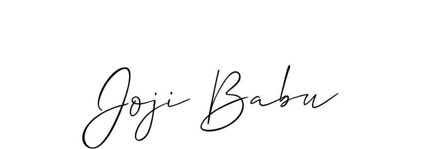 Make a beautiful signature design for name Joji Babu. Use this online signature maker to create a handwritten signature for free. Joji Babu signature style 2 images and pictures png