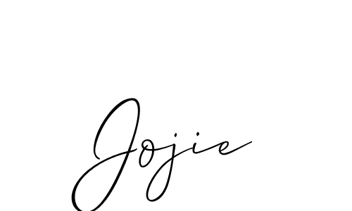 How to make Jojie name signature. Use Allison_Script style for creating short signs online. This is the latest handwritten sign. Jojie signature style 2 images and pictures png