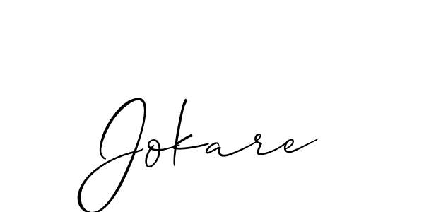 This is the best signature style for the Jokare name. Also you like these signature font (Allison_Script). Mix name signature. Jokare signature style 2 images and pictures png