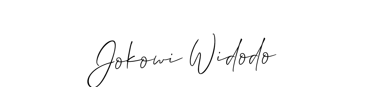 How to make Jokowi Widodo signature? Allison_Script is a professional autograph style. Create handwritten signature for Jokowi Widodo name. Jokowi Widodo signature style 2 images and pictures png