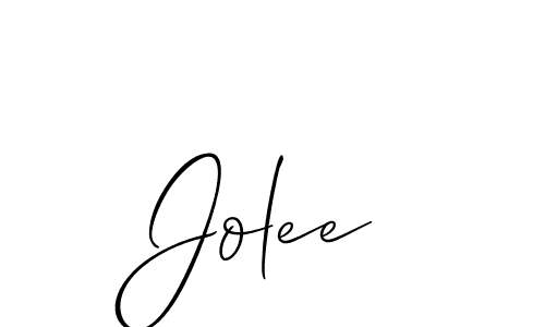 Make a short Jolee signature style. Manage your documents anywhere anytime using Allison_Script. Create and add eSignatures, submit forms, share and send files easily. Jolee signature style 2 images and pictures png