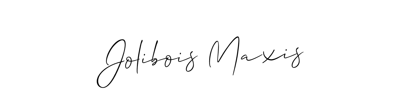 You can use this online signature creator to create a handwritten signature for the name Jolibois Maxis. This is the best online autograph maker. Jolibois Maxis signature style 2 images and pictures png