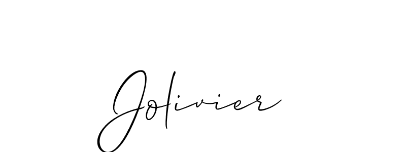 You can use this online signature creator to create a handwritten signature for the name Jolivier. This is the best online autograph maker. Jolivier signature style 2 images and pictures png