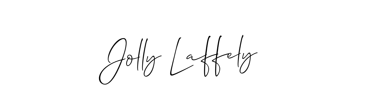 This is the best signature style for the Jolly Laffely name. Also you like these signature font (Allison_Script). Mix name signature. Jolly Laffely signature style 2 images and pictures png