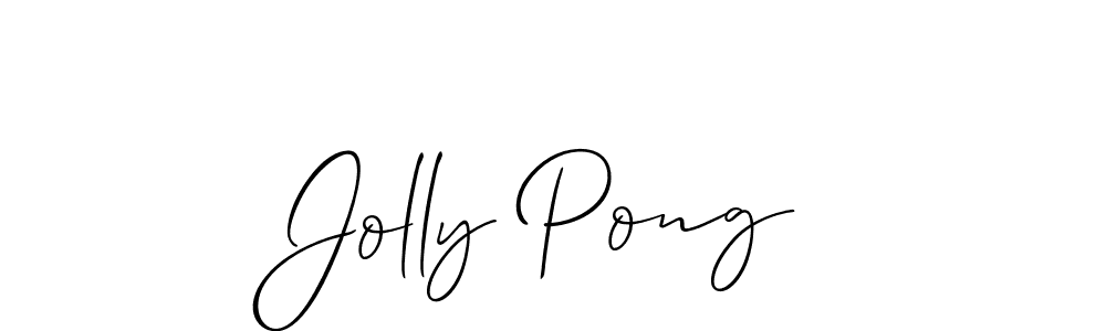 Make a short Jolly Pong signature style. Manage your documents anywhere anytime using Allison_Script. Create and add eSignatures, submit forms, share and send files easily. Jolly Pong signature style 2 images and pictures png