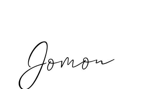 Best and Professional Signature Style for Jomon. Allison_Script Best Signature Style Collection. Jomon signature style 2 images and pictures png
