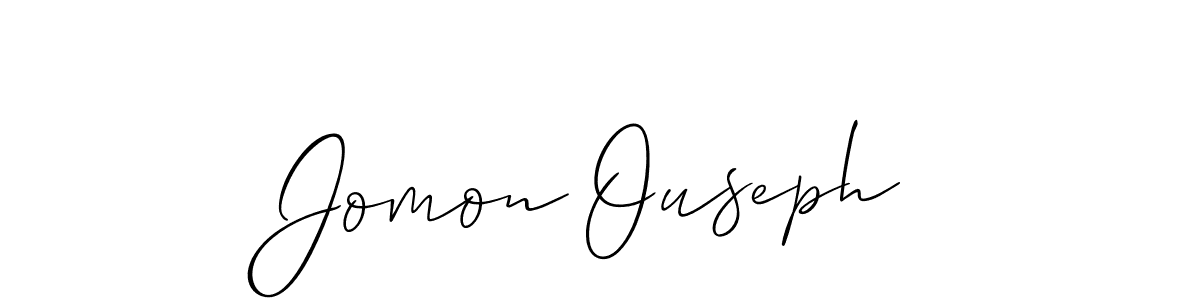 This is the best signature style for the Jomon Ouseph name. Also you like these signature font (Allison_Script). Mix name signature. Jomon Ouseph signature style 2 images and pictures png