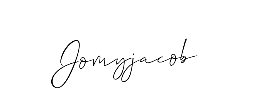 Also we have Jomyjacob name is the best signature style. Create professional handwritten signature collection using Allison_Script autograph style. Jomyjacob signature style 2 images and pictures png