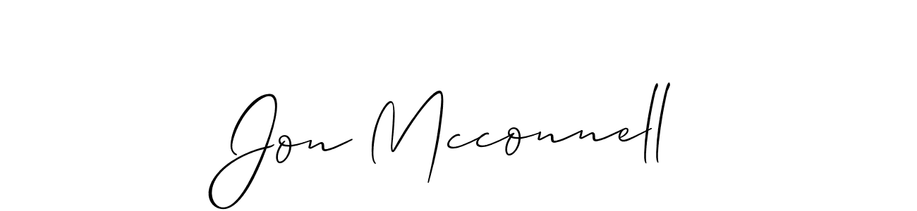 Make a beautiful signature design for name Jon Mcconnell. Use this online signature maker to create a handwritten signature for free. Jon Mcconnell signature style 2 images and pictures png