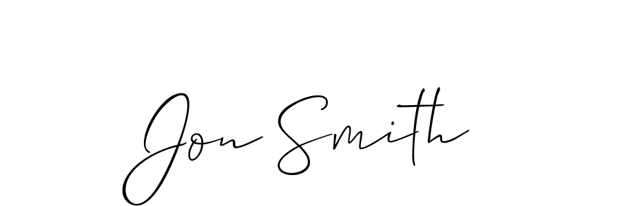 Once you've used our free online signature maker to create your best signature Allison_Script style, it's time to enjoy all of the benefits that Jon Smith name signing documents. Jon Smith signature style 2 images and pictures png