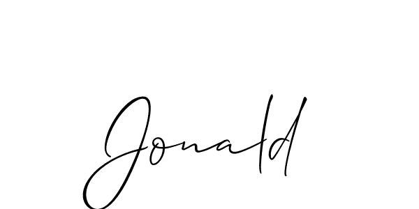How to Draw Jonald signature style? Allison_Script is a latest design signature styles for name Jonald. Jonald signature style 2 images and pictures png
