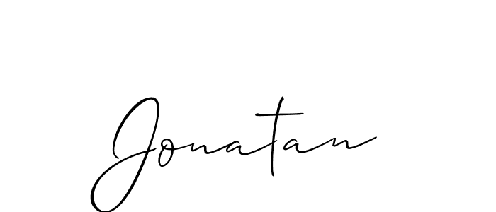 Make a short Jonatan signature style. Manage your documents anywhere anytime using Allison_Script. Create and add eSignatures, submit forms, share and send files easily. Jonatan signature style 2 images and pictures png