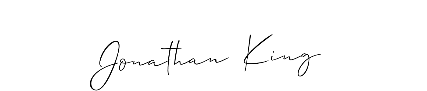 See photos of Jonathan  King official signature by Spectra . Check more albums & portfolios. Read reviews & check more about Allison_Script font. Jonathan  King signature style 2 images and pictures png