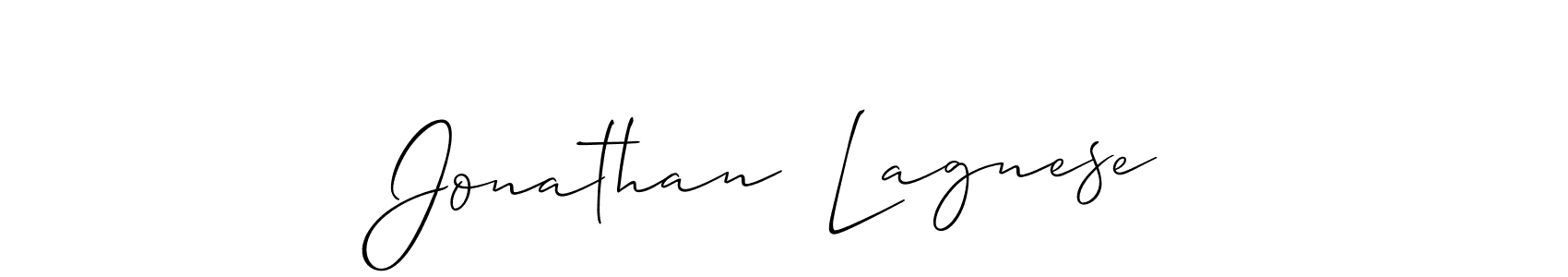 See photos of Jonathan  Lagnese official signature by Spectra . Check more albums & portfolios. Read reviews & check more about Allison_Script font. Jonathan  Lagnese signature style 2 images and pictures png