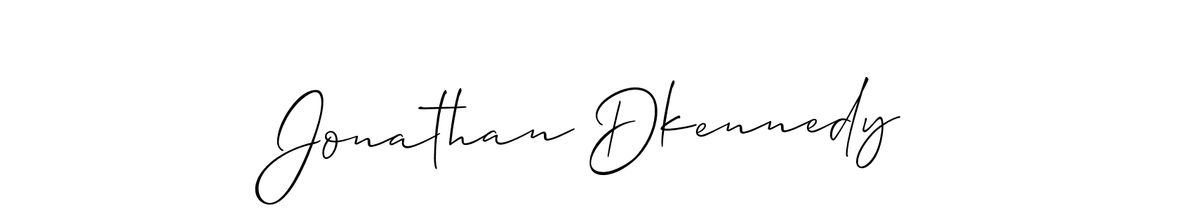 Jonathan Dkennedy stylish signature style. Best Handwritten Sign (Allison_Script) for my name. Handwritten Signature Collection Ideas for my name Jonathan Dkennedy. Jonathan Dkennedy signature style 2 images and pictures png