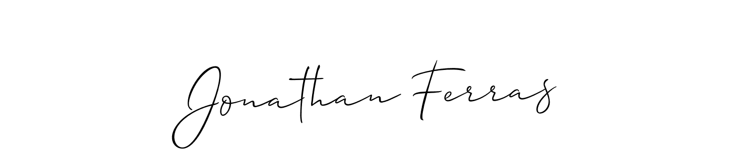 if you are searching for the best signature style for your name Jonathan Ferras. so please give up your signature search. here we have designed multiple signature styles  using Allison_Script. Jonathan Ferras signature style 2 images and pictures png