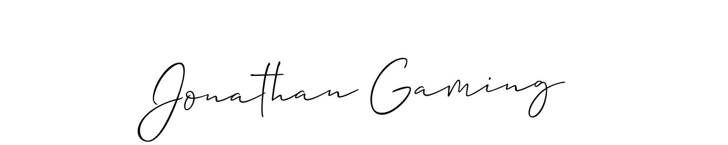 Check out images of Autograph of Jonathan Gaming name. Actor Jonathan Gaming Signature Style. Allison_Script is a professional sign style online. Jonathan Gaming signature style 2 images and pictures png