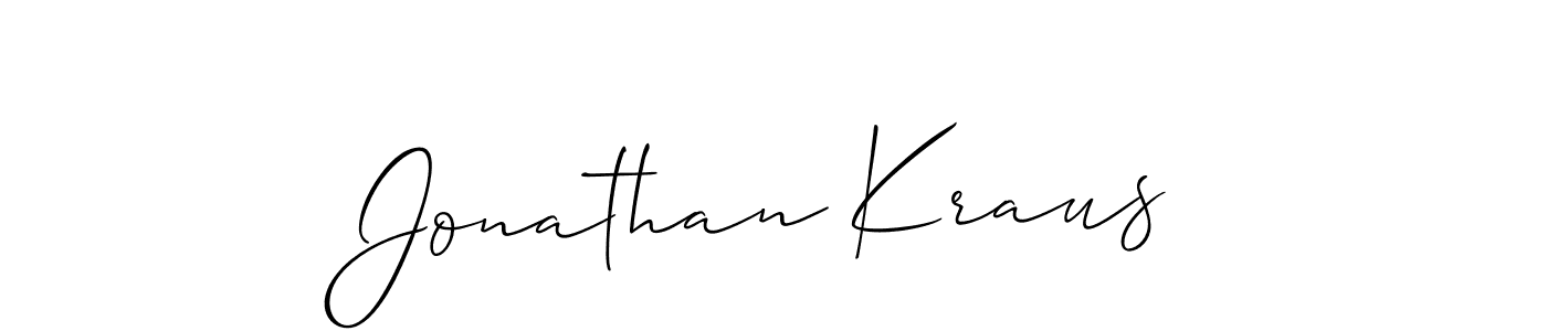 Also You can easily find your signature by using the search form. We will create Jonathan Kraus name handwritten signature images for you free of cost using Allison_Script sign style. Jonathan Kraus signature style 2 images and pictures png