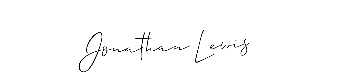 It looks lik you need a new signature style for name Jonathan Lewis. Design unique handwritten (Allison_Script) signature with our free signature maker in just a few clicks. Jonathan Lewis signature style 2 images and pictures png