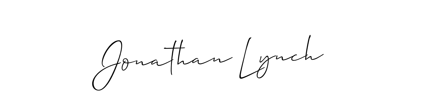 Jonathan Lynch stylish signature style. Best Handwritten Sign (Allison_Script) for my name. Handwritten Signature Collection Ideas for my name Jonathan Lynch. Jonathan Lynch signature style 2 images and pictures png