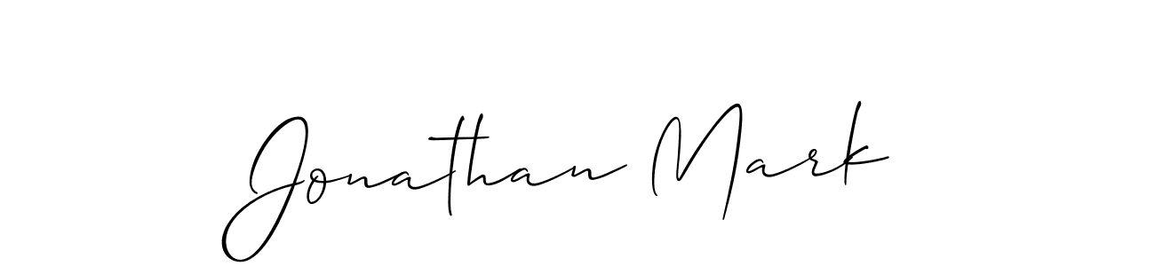 Design your own signature with our free online signature maker. With this signature software, you can create a handwritten (Allison_Script) signature for name Jonathan Mark. Jonathan Mark signature style 2 images and pictures png