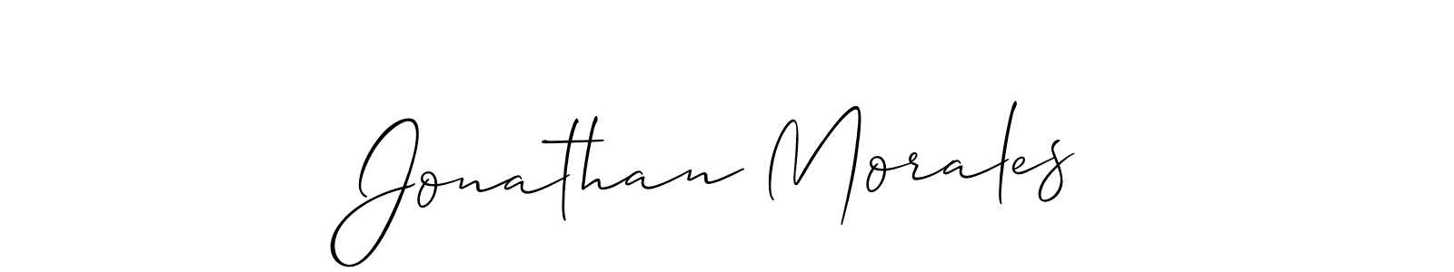 Best and Professional Signature Style for Jonathan Morales. Allison_Script Best Signature Style Collection. Jonathan Morales signature style 2 images and pictures png