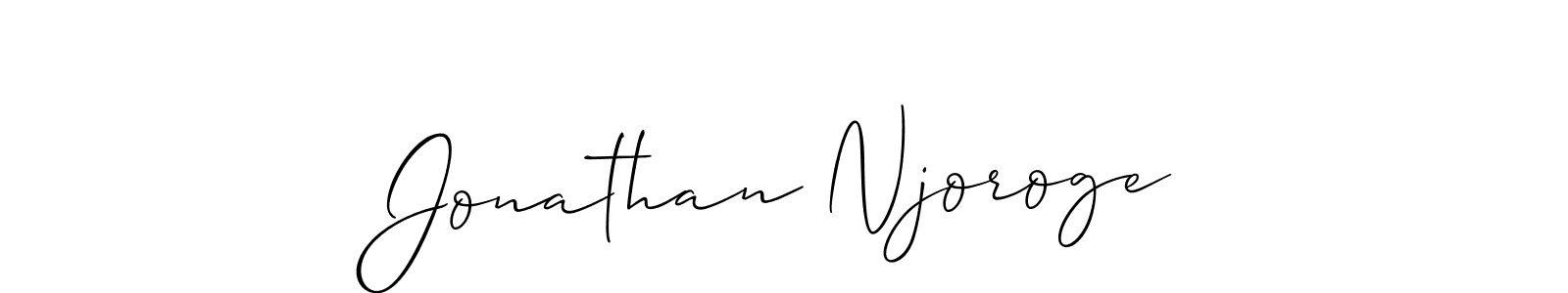 Best and Professional Signature Style for Jonathan Njoroge. Allison_Script Best Signature Style Collection. Jonathan Njoroge signature style 2 images and pictures png