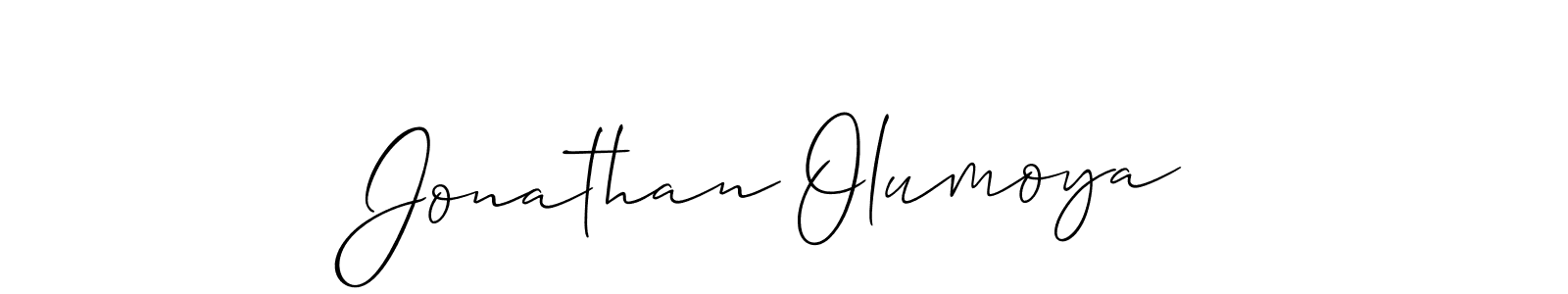How to Draw Jonathan Olumoya signature style? Allison_Script is a latest design signature styles for name Jonathan Olumoya. Jonathan Olumoya signature style 2 images and pictures png