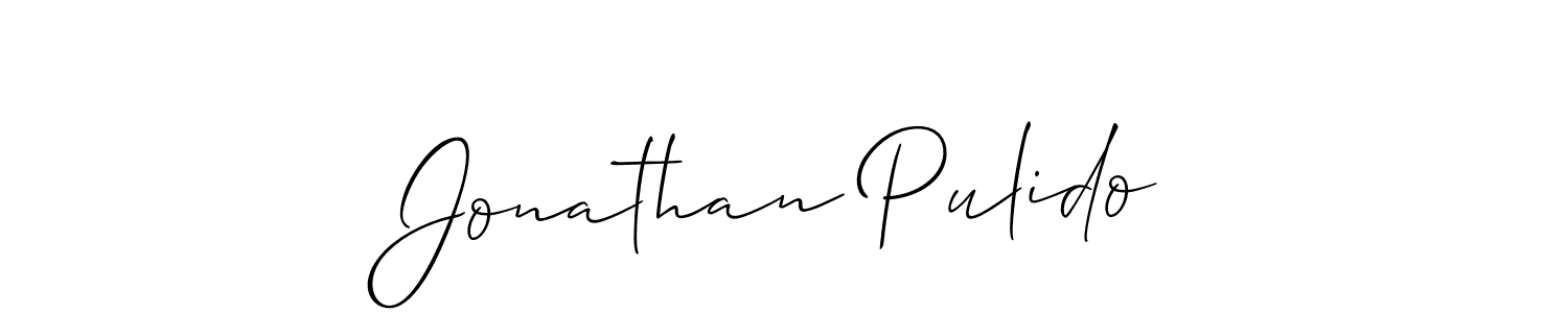 Also we have Jonathan Pulido name is the best signature style. Create professional handwritten signature collection using Allison_Script autograph style. Jonathan Pulido signature style 2 images and pictures png