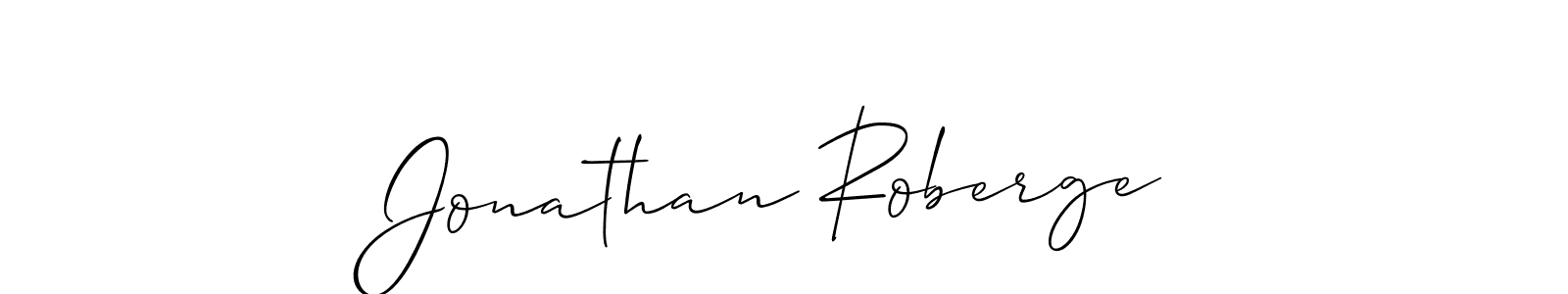 Best and Professional Signature Style for Jonathan Roberge. Allison_Script Best Signature Style Collection. Jonathan Roberge signature style 2 images and pictures png