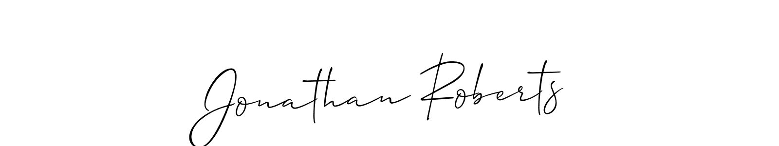 Best and Professional Signature Style for Jonathan Roberts. Allison_Script Best Signature Style Collection. Jonathan Roberts signature style 2 images and pictures png