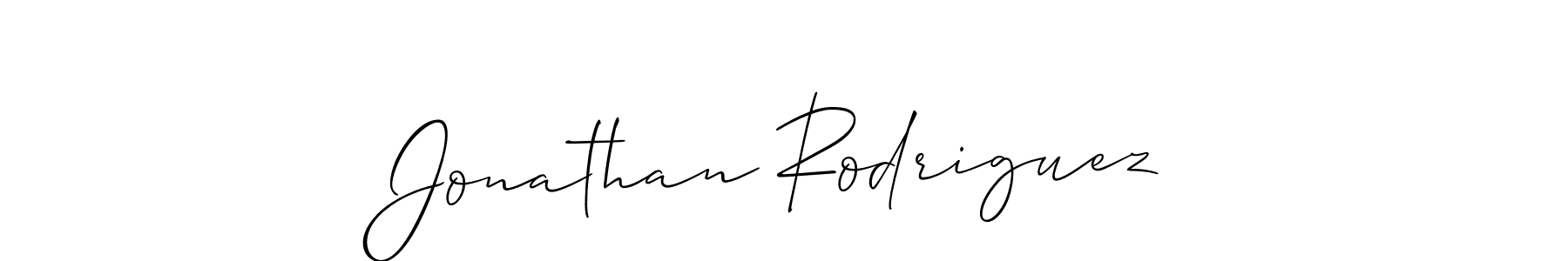 Also we have Jonathan Rodriguez name is the best signature style. Create professional handwritten signature collection using Allison_Script autograph style. Jonathan Rodriguez signature style 2 images and pictures png