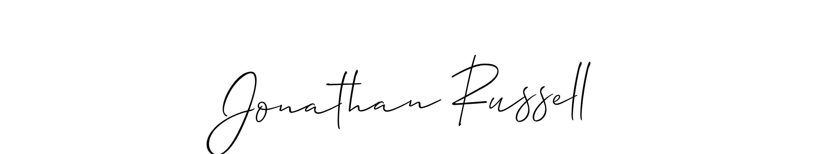 This is the best signature style for the Jonathan Russell name. Also you like these signature font (Allison_Script). Mix name signature. Jonathan Russell signature style 2 images and pictures png