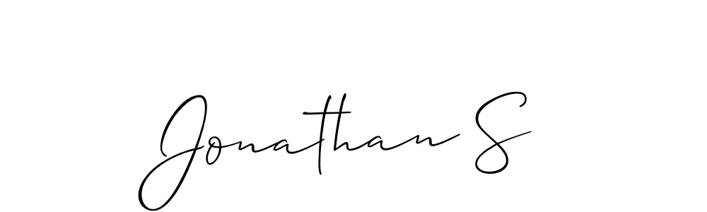 Similarly Allison_Script is the best handwritten signature design. Signature creator online .You can use it as an online autograph creator for name Jonathan S. Jonathan S signature style 2 images and pictures png