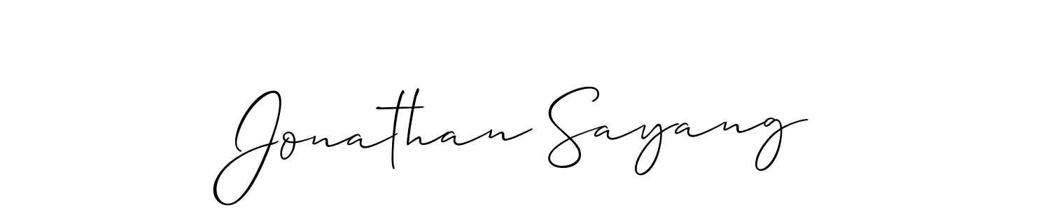 Here are the top 10 professional signature styles for the name Jonathan Sayang. These are the best autograph styles you can use for your name. Jonathan Sayang signature style 2 images and pictures png