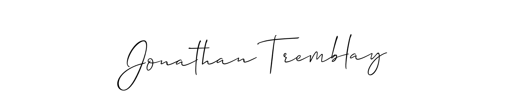 You can use this online signature creator to create a handwritten signature for the name Jonathan Tremblay. This is the best online autograph maker. Jonathan Tremblay signature style 2 images and pictures png