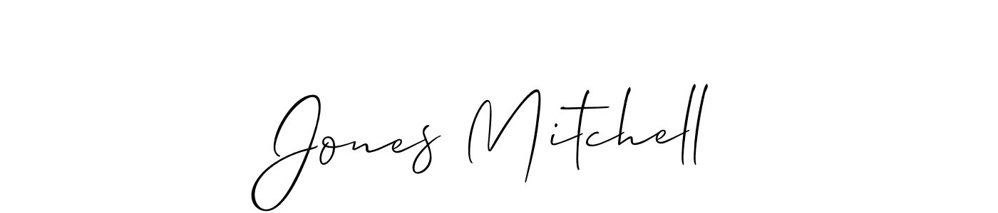Make a short Jones Mitchell signature style. Manage your documents anywhere anytime using Allison_Script. Create and add eSignatures, submit forms, share and send files easily. Jones Mitchell signature style 2 images and pictures png