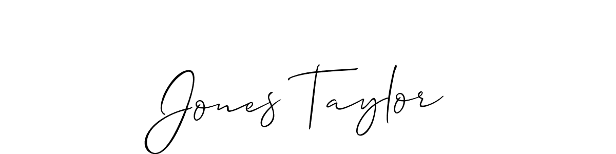 You should practise on your own different ways (Allison_Script) to write your name (Jones Taylor) in signature. don't let someone else do it for you. Jones Taylor signature style 2 images and pictures png