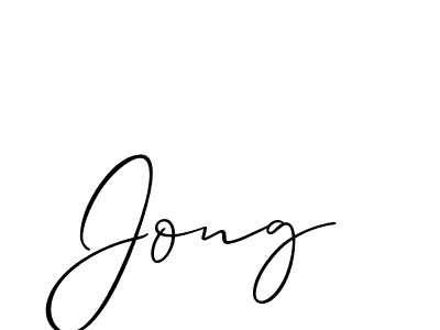 Jong stylish signature style. Best Handwritten Sign (Allison_Script) for my name. Handwritten Signature Collection Ideas for my name Jong. Jong signature style 2 images and pictures png