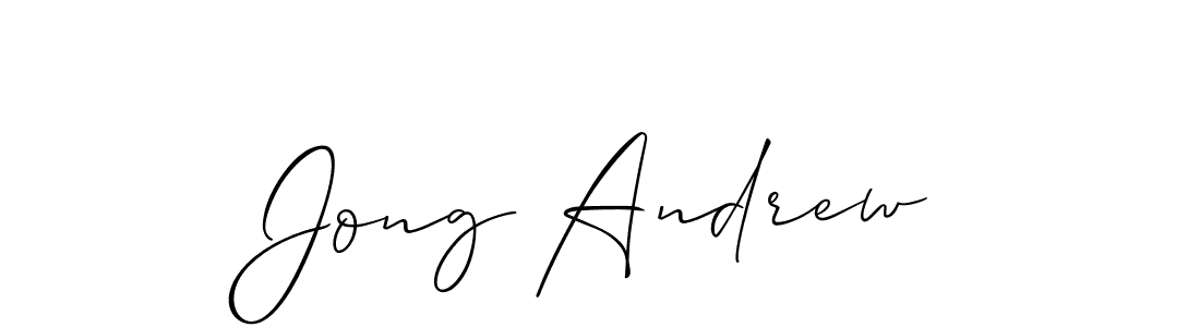 Here are the top 10 professional signature styles for the name Jong Andrew. These are the best autograph styles you can use for your name. Jong Andrew signature style 2 images and pictures png
