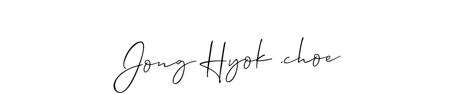 This is the best signature style for the Jong Hyok .choe name. Also you like these signature font (Allison_Script). Mix name signature. Jong Hyok .choe signature style 2 images and pictures png