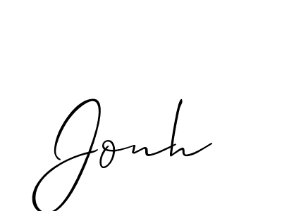 Here are the top 10 professional signature styles for the name Jonh. These are the best autograph styles you can use for your name. Jonh signature style 2 images and pictures png